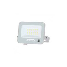 LED Προβολέας  20W White Body IP65  SMD2700K