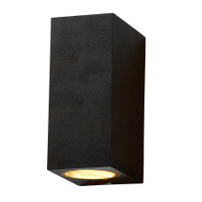 Επιτοίχιο Φωτιστικό Αλουμίνιου Μάυρο 2xGU10 SOCKET GU10 Επιτοίχιο Φωτιστικό Αλουμίνιου Μάυρο 2xGU10 SOCKET GU10