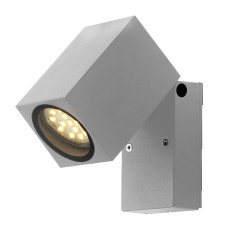 Επιτοίχιο Φωτιστικό Silver GU10 Socket Αλουμίνιου Επιτοίχιο Φωτιστικό Silver GU10 Socket Αλουμίνιου