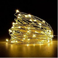 50 Λαμπάκια LED Θερμό, Σειρά, Μπαταρίας  50 Λαμπάκια LED Θερμό, Σειρά, Μπαταρίας